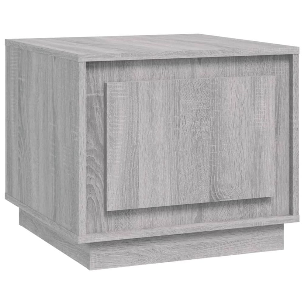 Vidaxl Konferenčný stolík sivý sonoma 51x50x44 spracované drevo